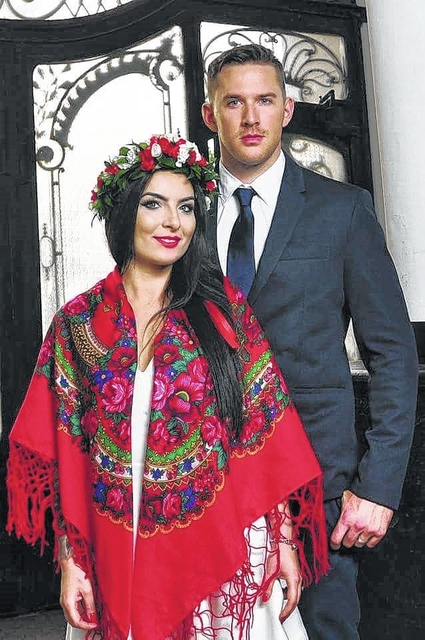 Kevin Suchecki, Patrycja Zawadka exchange vows