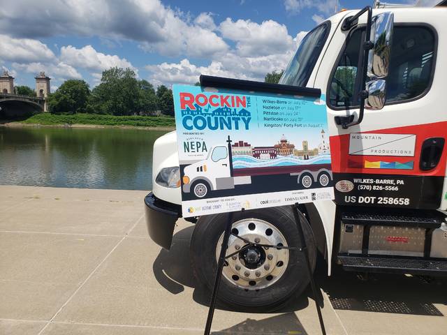 <p>Luzerne County is replacing its concerts along the Susquehanna River with on-the-road performances from a moving flatbed truck.</p>
<p>Joe Soprano | Times Leader</p>
