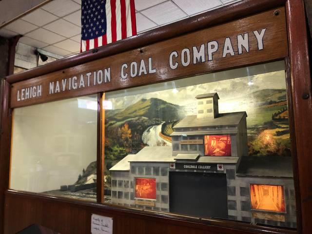 <p>A scale model of a breaker building is seen at at The No. 9 Coal Mine Museum in Lansford.</p>
<p>Roger DuPuis | Times Leader</p>