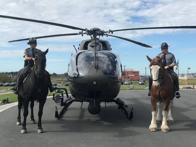 126196659_web1_PSP-HORSES-AAA
Pennsylvania State Police is seeking horse donations for the agencys mounted patrol.
Submitted photo