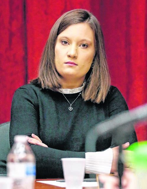 126960648_web1_radle.CMYK
Luzerne County Council member Kendra Radle is seen in a file photo. Regarding the DAs race, Radle on Tuesday argued council should be proactive seeking further clarification on an extremely complicated legal issue.
Times Leader file photo