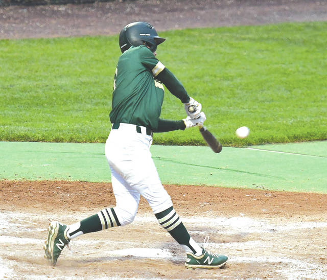 <p>Evan Melberger got a hit in the bottom of the 7th inning to get the Warriors some hope in coming back down three runs against Bonner/Pendergast Catholic.</p>
<p>Tony Callaio | For Times Leader</p>