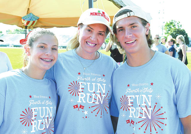 <p>The Minichello family is shown at the 2017 Fun Run at the Anthony “Jake” Sobeski Field, West Pittston, held in the memory of the late Marc Minichello, Marc Anthony’s father. From left are Marc Anthony’s sister, Toni, his mother, Paula, and Marc Anthony.</p>
<p>Tony Callaio file photo</p>