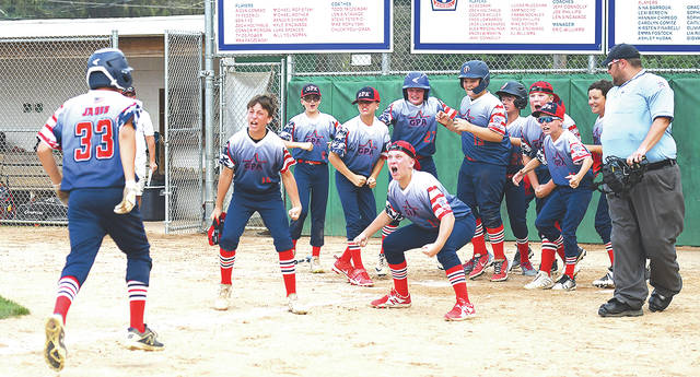 127347081_web1_GAP-AB-3-copy
GPAs John Jadus (33) hit a game tying home run in the bottom of the sixth inning against Abington Heights sending the game in extra innings.
GPAs John Jadus (33) hit a game tying home run in the bottom of the sixth inning against Abington Heights, sending the game in extra innings.
Tony Callaio | For Sunday Dispatch