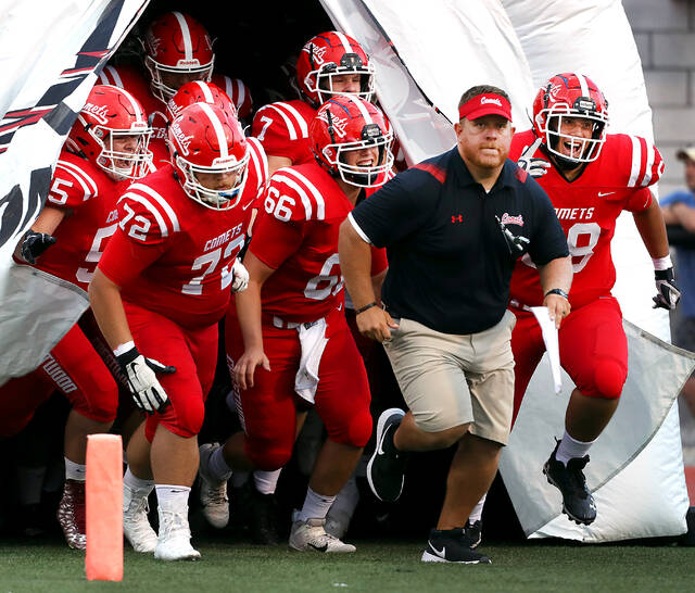 127575645_web1_crest_will6_faa
Crestwood charged into the season with hopes of defending its District 2 Class 4A championship, but is 0-2 going into Fridays game at Tunkhannock.
Fred Adams file photo | For Times Leader