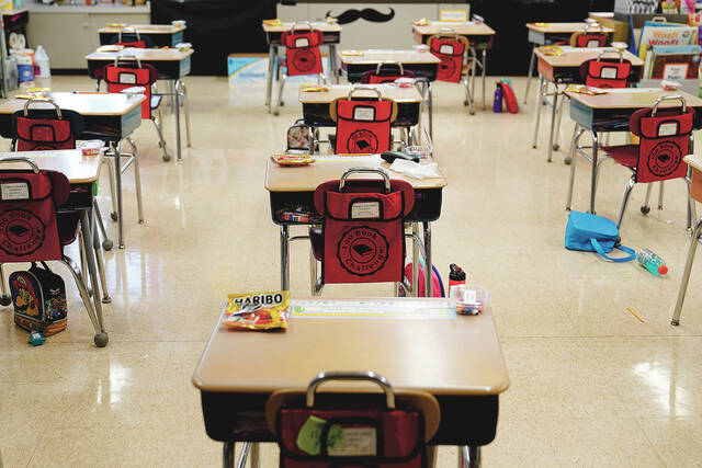 127826991_web1_AP21189795704737
As is often the case, most of Luzerne Countys 11 school board races have little to no competition in this years general election.
AP file photo