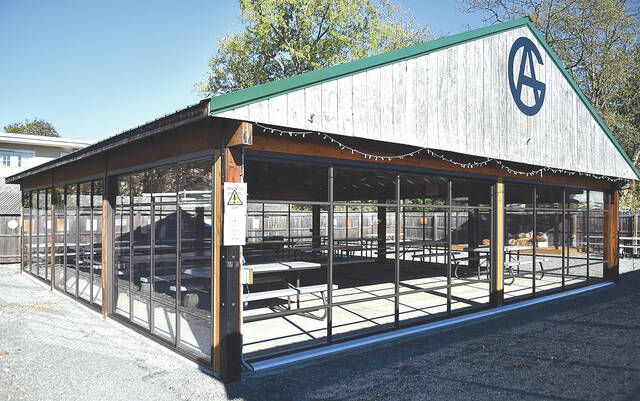 <p>The American Grill & BBQ, Wyoming Ave., Exeter, recently enclosed the 40’ x 40’ pavilion at the rear of the restaurant to be utilized year-round.</p>
<p>Tony Callaio | For Sunday Dispatch</p>