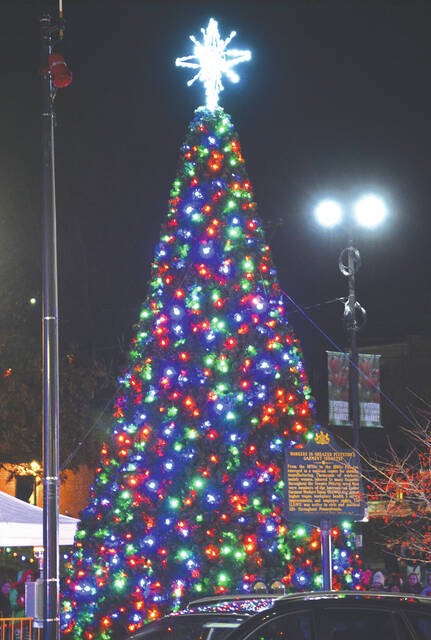 <p>The Downtown Pittston Christmas Tree Lighting ceremony will take place on Saturday, Dec. 4, at 6:20 p.m.</p>
<p>Tony Callaio file photo | For Sunday Dispatch</p>