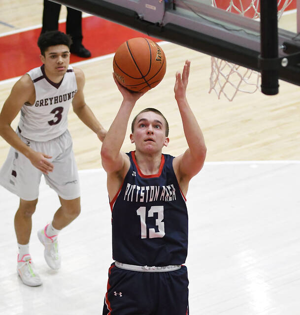 <p>Pittston Area’s JJ Walsh scored nine points in Friday’s second round state tournament loss to Shippensburg.</p>
<p>Tony Callaio | For Times Leader</p>