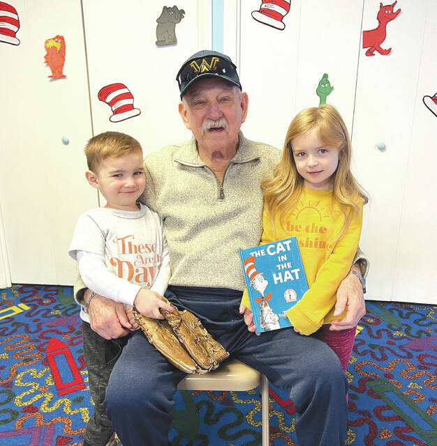128416042_web1_photo-1--1-
Mr. Duliba with his happy grandchildren, Owen and Emmy Duliba, who attend The Cookie Corner Childcare Center.
Submitted photo
