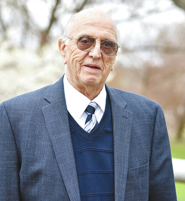 <p>Jerry Zezza, retired 39 year Woming Area educator, has been named the Grand Marshal of the 2022 West Pittston Cherry Blossom Festival.</p>
<p>Tony Callaio | For Sunday Dispatch</p>