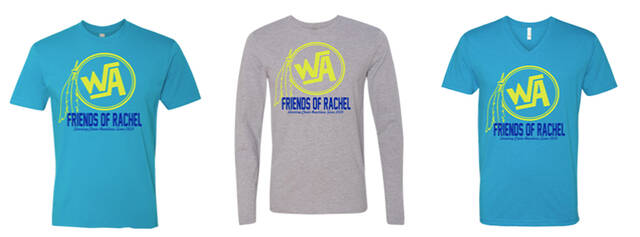 128747231_web1_WA-Rachel-T-shirts
Wyoming Area Friends of Rachel will be selling T-shirts at AxelRads website: https://tinyurl.com/ddsmrt26. Profits will go back to the Friends of Rachel Club for operating costs to run the club.
Submitted photo