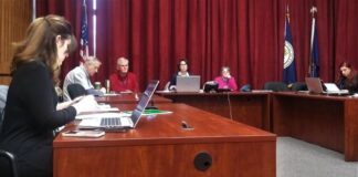 
			
				                                Luzerne Countys Election Board held a meeting Monday morning at the county courthouse in Wilkes-Barre to vote on certification of the Nov. 8 general election results. From left, are: county Acting Election Director Beth McBride and election board members Danny Schramm, Jim Mangan, Denise Williams, Audrey Serniak and Alyssa Fusaro.
 
			
		