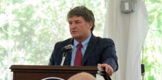 
			
				                                Mike Carroll, then a state representative and Democratic Chairman of the House Transportation Committee, speaks at an October event in Wilkes-Barre celebrating the Luzerne County Transportation Authortitys 50th anniversary. Carroll has been nominated to serve as the head of PennDOT by Governor-elect Josh Shapiro.
                                 Roger DuPuis | Times Leader

			
		