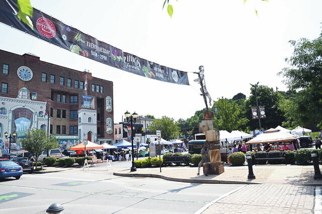 <p>Pittston City Farmer’s Market opened for business for the first time in 2023 at the Tomato Festival lot. The market will be onsite each Tuesday from 9 a.m. to 2 p.m. until November.</p>
<p>Tony Callaio | For Sunday Dispatch</p>