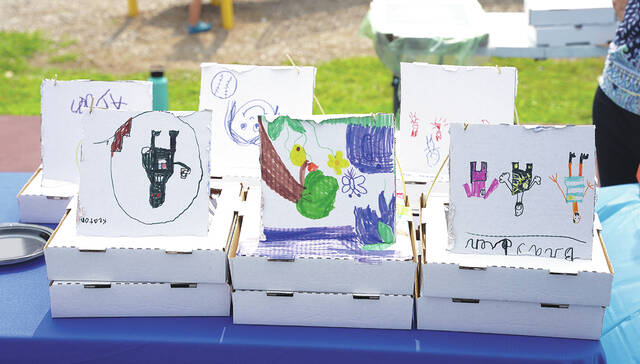<p>STEM boxes decorated by the children using pizza boxes to create solar mini ovens to toast s’mores.</p>
<p>Submitted photo</p>