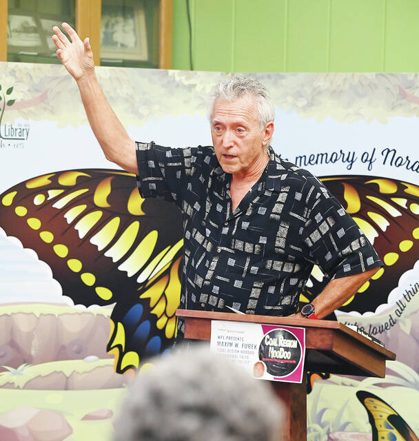 <p>Berwick native Maxim W. Furek speaks about the paranormal activities in and around NEPA.</p>
<p>Tony Callaio | For Times Leader</p>