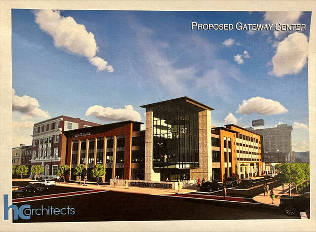 130323890_web1_sterling
The design plan for a hotel/convention center project at the former Hotel Sterling site in Wilkes-Barre.
