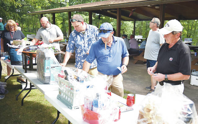 130477955_web1_GPSS-Summer-2024-2
There were plenty of raffle items at the annual Greater Pittston Santa Squad golf tournament at Wilkes-Barre Municipal Golf Course.
Tony Callaio file photo | For Sunday Dispatch