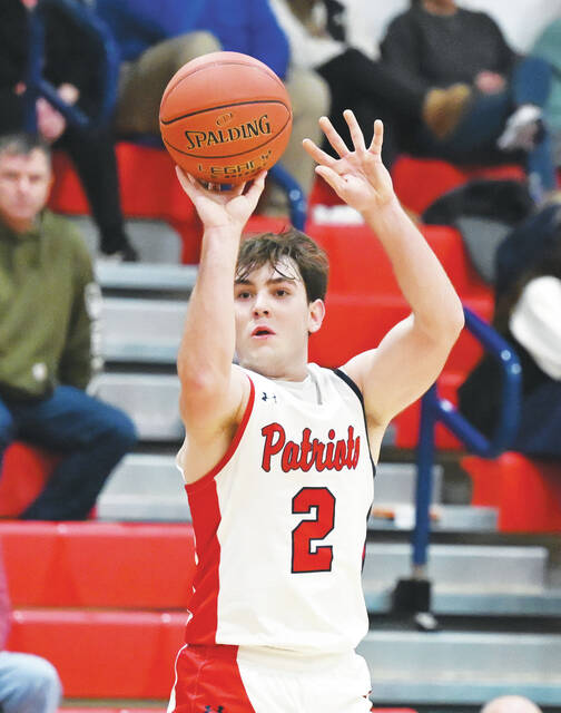 131156845_web1_PA-Crestwood-BBB-4
Pittston Areas Silvio Giardina, who finished with a team-high 18 points, fires up a shot against Crestwood.
Tony Callaio | For Times Leader