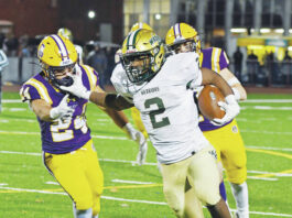 
			
				                                Wyoming Area senior running back Lidge Kellum (2) was selected as the Times Leader Player of the Year.
                                 Tony Callaio file photo | For Times Leader

			
		