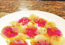 
			
				                                Scallop Carpaccio
                                 Ben Freda | For Sunday Dispatch

			
		