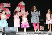 
			
				                                The 54th Annual West Pittston Cherry Blossom Festival got underway yesterday, along with the Little Miss Cherry Blossom contest being held. From left are: This year’s contestants, Amelia Roxy vanMaanen, 8; Lily Andrews, 6; and Harper Debra Armstrong, 5; Gina Malsky, Cherry Blossom entertainment coordinator; and Maria Meade, the 2024 Little Miss Cherry Blossom. 
                                 Tony Callaio | For Sunday Dispatch

			
		