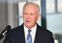 
			
				                                Attorney Joseph Burke served as MC of the Greater Pittston Chamber of Commerce’s Titan of Industry Award ceremony honoring Pride Mobility Products Corporation’s President and CEO Scott Meuser on Thursday evening.
                                 Tony Callaio | For Sunday Dispatch

			
		