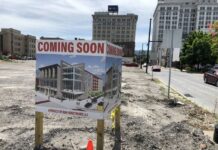 
			
				                                The fate of the former landmark Hotel Sterling site in Wilkes-Barre is up in the air because a new hotel project slated for the vacant lot will be located on Public Square instead.
                                 Times Leader File Photo

			
		