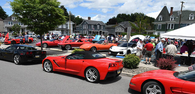 131552556_web1_Vettes-for-Vets-2024-5
More than 80 Corvettes were shown the 1st Lt. Jeffrey DePrimo West Pittston America Legon Post 542s Vettes for Vets fundraiser in 2024.
Tony Callaio file photo | For Sunday Dispatch