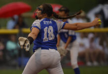 
			
				                                Stella Styczen was the starting pitcher for Hanover on Friday night.
                                 Fred Adams | For Times Leader

			
		