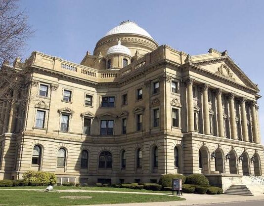 
			
				                                The Luzerne County Courthouse in Wilkes-Barre.
                                 File Photo

			
		