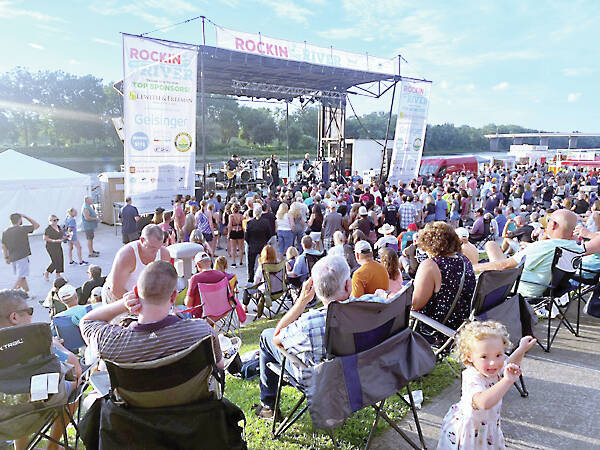 131660895_web1_Rockin-the-River-2024--10---1-
The annual free Rockin the River summer summer concert series at the River Common recreational facility along the Susquehanna River in downtown Wilkes-Barre, shown in this file photo, typically draws thousands.
File photo