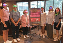 
			
				                                Members of the Pittston Memorial Library board of directors, from left: Mary Kroptavich, Brian Johnson, Lois Ostrowski, Jenna Strzelecki, Mary Pat Scarantino, Jen Moran, library director.
                                 Tony Callaio | For Sunday Dispatch

			
		