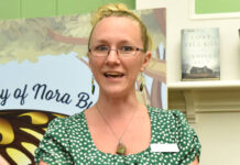 
			
				                                Kendra-lee O’Brien, West Pittston Library Adult Program coordinator, announced the latest in a series of the library’s Color Our World programs a forum on local authors at 6 p.m. Tuesday, July 29 at the library.
                                 Tony Callaio | For Sunday Dispatch

			
		