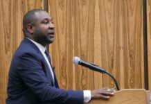 
			
				                                Remi Omisore, a principal with Luzerne County’s outside auditor CLA (CliftonLarsonAllen), delivered a favorable fiscal report during a recent county council work session.
                                 Jennifer Learn-Andes | Times Leader

			
		