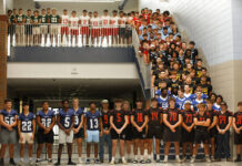 
			
				                                Teams in the Wyoming Valley Conference held a Media Day Event at Wilkes-Barre Area High School Thursday.
                                 Fred Adams | For Sunday Dispatch

			
		
