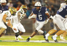 
			
				                                WVC leading rusher Ty’Meere Wilkerson had room to run again on Friday night as the Berwick running back topped 200 yards and scored two touchdowns in a win over Wyoming Area at Crispin Field.
                                 Fred Adams | For Times Leader

			
		