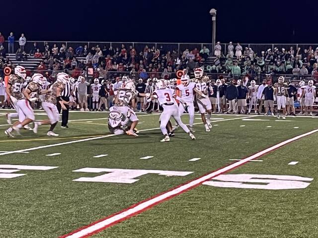 PITTSTON AREA FOOTBALL: Patriots at 5-1 for first time since 2003
