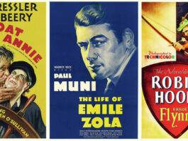 
			
				                                The posters for ‘Tugboat Annie,’ ‘The Life of Emile Zola,’ and ‘The Adventures of Robin Hood’ are shown. Each of these films were co-written by Norman Reilly Raine, a native of Wilkes-Barre.
                                 Public Domain

			
		