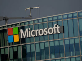 
			
				                                FILE - The logo of Microsoft is seen outside its French headquarters in Issy-les-Moulineaux, outside Paris on May 13, 2024. (AP Photo/Thibault Camus, File)
                                 AP File Photo

			
		