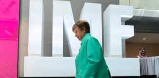 
			
				                                International Monetary Fund (IMF) Managing Director Kristalina Georgieva arrives to speak at Boosting Productivity Growth in the Digital Age conference during the World Bank/IMF Annual Meetings at the International Monetary Fund (IMF) headquarters in Washington, Wednesday, Oct. 15, 2025. (AP Photo/Jose Luis Magana)
 
			
		