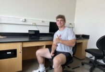 
			
				                                Mick O’Malley works on his original scholarly research over the summer.
                                 Courtesy of Mick O’Malley

			
		