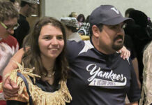 Victory Sports holds Halloween Dance 
			
				                                Freddie King, left, and her boyfriend, Steven Wickersheim, listen to live music provided by Richie Kossuth and Brandon Jopling during the Victory Sports Halloween dance.
                                 Tony Callaio | For Sunday Dispatch