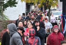
			
				                                Thousands attended the annual Trick-or-Treat Main Street sponsored by the Downtown Pittston Partnership. Later in the evening, they also sponsored a showing of John Carpenter’s ‘Halloween’ (1978) at The Slope Amphitheater.
                                 Tony Callaio | For Sunday Dispatch

			
		