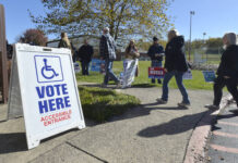 Voters select 4 Democrats and 1 Republican for county council
Voters arrive at the Kingston Recreation Center on Tuesday.
Mark Moran | For Times Leader