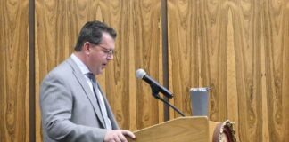 
			
				                                Luzerne County District Attorney Sam Sanguedolce presents his proposed 2026 budget request to council during this week’s work session.
                                 Jennifer Learn-Andes | Times Leader

			
		