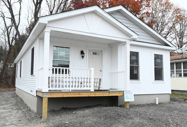 <p>The $250,000, 1,200-square-foot single home at 292 Coolidge St., Dupont, has been designated a rent-to-own house owned by the Northeast Pennsylvania Land Bank.</p>
<p>Tony Callaio | For Sunday Dispatch</p>