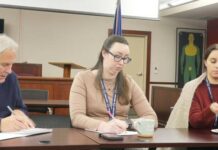 
			
				                                At a public session Friday, Luzerne County Election Bureau workers broke write-in ties in approximately 139 Nov. 4 general election races that had no candidates appearing on the ballot. The process involves the use of numbered balls shaken in a container. County Election Director Emily Cook said general election winners, including those in write-in races, will receive election certificates the first or second week of December, stressing certificates won’t be issued to candidates with overdue campaign finance reports and related unpaid fines. From left, are: Election Deputy Director Steve Hahn, Cook, and Election Deputy Chief Clerk Amanda Latoski.
                                 Jennifer Learn-Andes | Times Leader

			
		