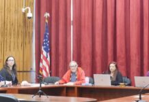 
			
				                                Luzerne County’s Election Board certified the Nov. 4 general election results Monday at the county courthouse in Wilkes-Barre. From left, are: county Assistant Solicitor Gene Molino, county Election Director Emily Cook, board member Daniel Schramm, board Vice Chairwoman Alyssa Fusaro and board Chairwoman Christine Boyle.
                                 Jennifer Learn-Andes | Times Leader

			
		